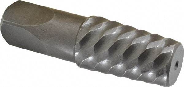 Cleveland - Spiral Flute Screw Extractor - #10 Extractor for 2-1/8 to 2-1/2" Screw, 5" OAL - Strong Tooling