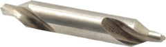 Cleveland - #6 Plain Cut 60° Incl Angle High Speed Steel Combo Drill & Countersink - Strong Tooling