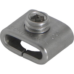 Band Clamps & Buckles; Material: Stainless Steel; Width (Inch): 0