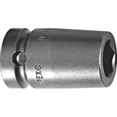 Impact Socket: 3/8″ Drive, Square Drive 6-Point, 38.1 mm OAL