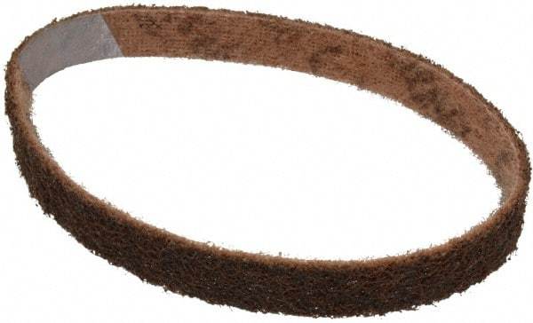 3M - 3/4" Wide x 18" OAL, Aluminum Oxide Abrasive Belt - Aluminum Oxide, Coarse, Nonwoven, Series SC-BS - Strong Tooling