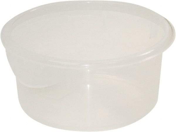 Rubbermaid - Round, Clear Polypropylene Food Storage Container - 7.8" High x 8-1/2" Wide - Strong Tooling