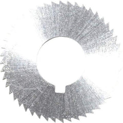 Controx - 1-1/4" Diam x 1/16" Blade Thickness x 1/2" Arbor Hole Diam, 48 Tooth Slitting and Slotting Saw - Arbor Connection, Right Hand, Uncoated, Cobalt, Concave Ground, Contains Keyway - Strong Tooling