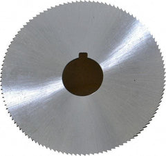 Controx - 2-1/2" Diam x 0.0469" Blade Thickness x 5/8" Arbor Hole Diam, 120 Tooth Slitting and Slotting Saw - Arbor Connection, Right Hand, Uncoated, Cobalt, Concave Ground, Contains Keyway - Strong Tooling