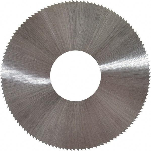 Controx - 3" Diam x 0.02" Blade Thickness x 1" Arbor Hole Diam, 160 Tooth Slitting and Slotting Saw - Arbor Connection, Right Hand, Uncoated, High Speed Steel, Concave Ground - Strong Tooling