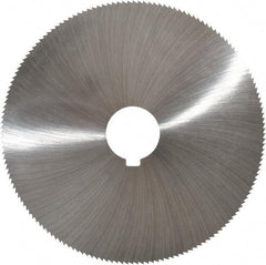 Controx - 5" Diam x 0.0313" Blade Thickness x 1" Arbor Hole Diam, 160 Tooth Slitting and Slotting Saw - Arbor Connection, Right Hand, Uncoated, Cobalt, Concave Ground - Strong Tooling