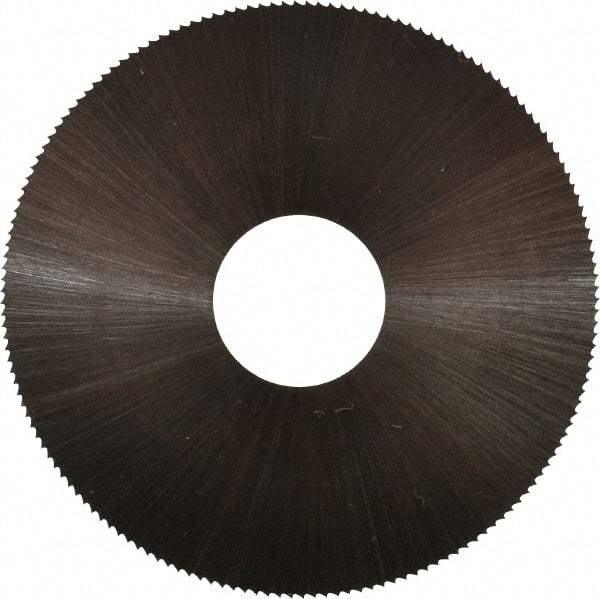 Controx - 1-3/4" Diam x 0.012" Blade Thickness x 1/2" Arbor Hole Diam, 160 Tooth Slitting and Slotting Saw - Arbor Connection, Right Hand, Uncoated, High Speed Steel, Concave Ground - Strong Tooling