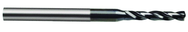 2.4mm Dia-Carbide Micro 7XD Drill-140° Point-Bright - Strong Tooling