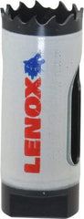 Lenox - 15/16" Diam, 1-1/2" Cutting Depth, Hole Saw - Bi-Metal Saw, Toothed Edge - Strong Tooling