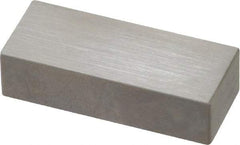 Mitutoyo - 0.55" Rectangular Steel Gage Block - Accuracy Grade AS-1, Includes Certificate of Inspection - Strong Tooling