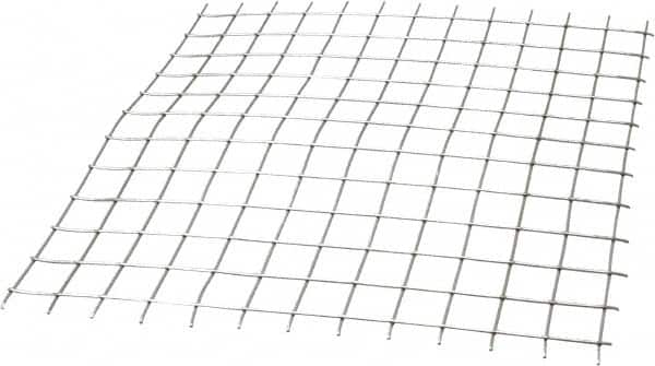 Value Collection - 14 Gage, 0.08 Inch Wire Diameter, 1 x 1 Mesh per Linear Inch, Stainless Steel, Welded Fabric Wire Cloth - 0.92 Inch Opening Width, 12 Inch Wide x 12 Inch Stock Length - Strong Tooling