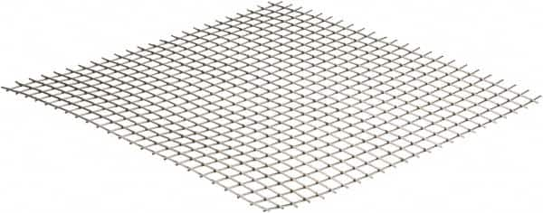 Value Collection - 16 Gage, 0.063 Inch Wire Diameter, 2 x 2 Mesh per Linear Inch, Stainless Steel, Welded Fabric Wire Cloth - 0.437 Inch Opening Width, 12 Inch Wide x 12 Inch Stock Length - Strong Tooling