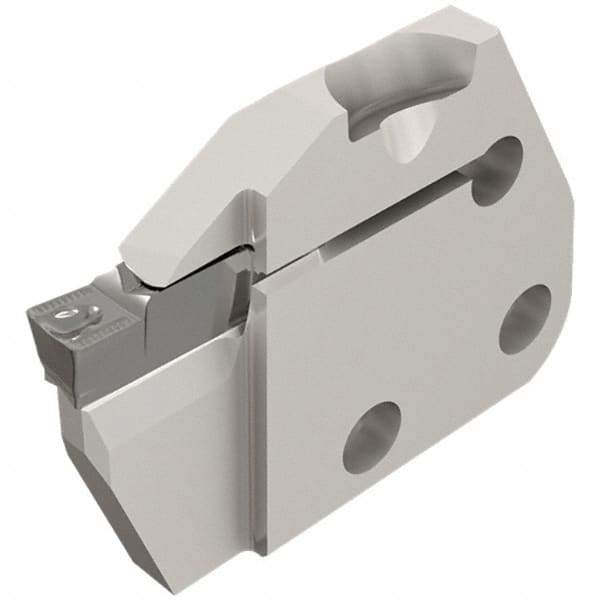 Iscar - Right Hand Cut, 6.35mm Insert Width, Cutoff & Grooving Support Blade for Indexables - 12mm Max Depth of Cut, 6mm Head Projection - Strong Tooling