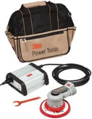 3M - 6 Inch Pad, 10,000 OPM, Electric Orbital Sander - Round, Palm Sander, 5 Amps - Strong Tooling