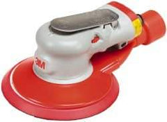 3M - 10,000 OPM, 17 CFM Air Consumption, 90 psi Air Pressure, Palm Air Orbital Sander - Round Pad, - Strong Tooling