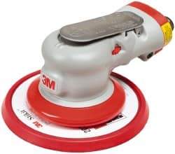 3M - 12,000 OPM, 17 CFM Air Consumption, 90 psi Air Pressure, Palm Air Orbital Sander - Round Pad, - Strong Tooling