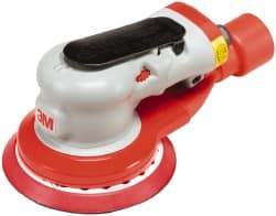 3M - 12,000 OPM, 17 CFM Air Consumption, 90 psi Air Pressure, Palm Air Orbital Sander - Round Pad, - Strong Tooling