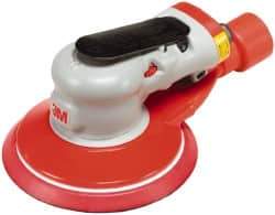 3M - 12,000 OPM, 17 CFM Air Consumption, 90 psi Air Pressure, Palm Air Orbital Sander - Round Pad, - Strong Tooling