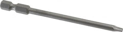 Wera - #1" Square Size Square Recess Bit - 1/4" Hex Drive, 3-1/2" OAL - Strong Tooling