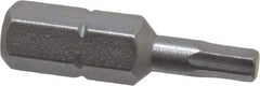 Wera - 3mm Hex Screwdriver Bit - 1/4" Drive, 1" OAL - Strong Tooling