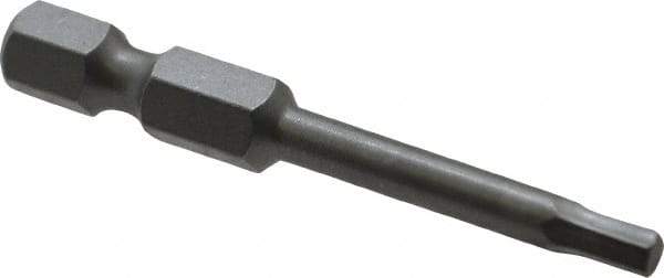 Wera - 3mm Hex Bit - 1/4" Hex Drive, 2" OAL - Strong Tooling