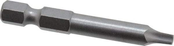 Wera - #2" Square Size Square Recess Bit - 1/4" Hex Drive, 2" OAL - Strong Tooling