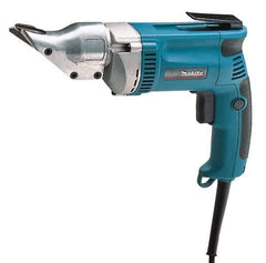 Makita - 2,500 SPM, 115 Volt, Pistol Grip Handle, Handheld Electric Shear - 18 Gauge (Steel) & 20 Gauge (Stainless Steel) Cutting Capacity - Strong Tooling