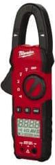 Milwaukee Tool - 2235-20, CAT III, Digital True RMS Clamp Meter with 1" Clamp On Jaws - 600 VAC/VDC, 400 AC/DC Amps, Measures Voltage, Continuity, Current, Resistance - Strong Tooling