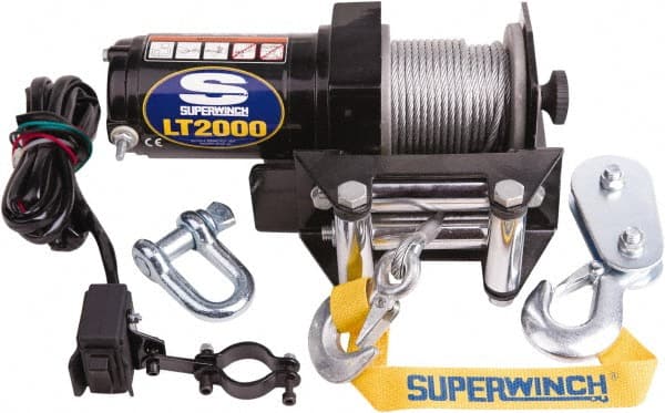 Superwinch - 2,000 Lb Capacity, 50' Cable Length, ATV Winch - Strong Tooling