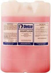 Detco - 5 Gal Container Cleaner - Use on Resilient Flooring - Strong Tooling