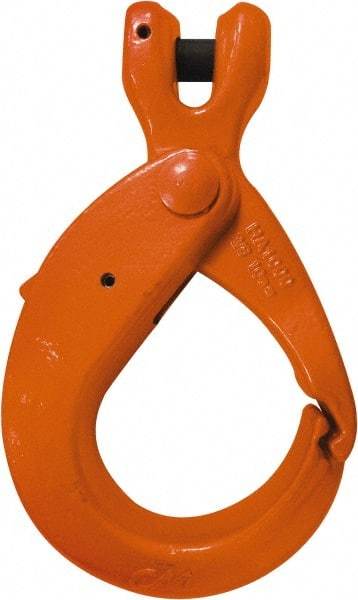 CM - 3/8 Inch Chain Diameter, Grade 100 Clevis Hook - 8,800 Lbs. Load Capacity, 0.47 Inch Inside Diameter, 0.51 Inch Pin Diameter, 2.27 Inch Hook Throat, 6.92 Inch Overall Length, 4.76 Inch Hook Width - Strong Tooling