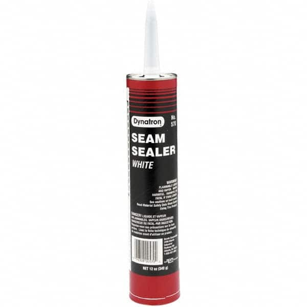 3M - 12 oz Cartridge White Elastic Sealer Seam Sealant - 570 12OZ WHT CARTRIDGE DYNATRON AUTO SEALR CAULK - Strong Tooling