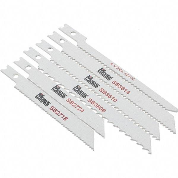 M.K. MORSE - Jig Saw Blade Sets Blade Material: Bi-Metal Minimum Blade Length (Inch): 3 - Strong Tooling