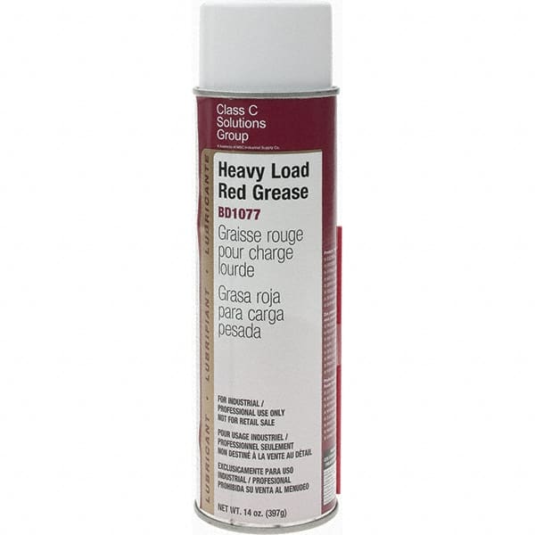 PRO-SOURCE - 20 oz Aerosol Aluminum General Purpose Grease - Red, - Strong Tooling