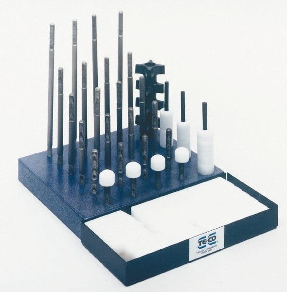 TE-CO - 1/4-20 8" OAL Unequal Double Threaded Stud - Strong Tooling