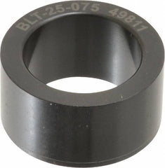 Jergens - 1.3772" OD, 3/4" Plate Thickness, Secondary Ball Lock, Modular Fixturing Liner - 25mm ID, -0.0004, 0.0000" Tolerance - Strong Tooling