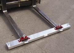 Shields Magnetics - 48" Long Fork Lift Magnetic Sweeper - 5" Wide x 2" High - Strong Tooling