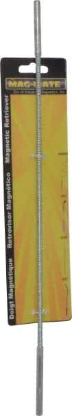 Mag-Mate - 18" Long Magnetic Retrieving Tool - 1 Lb Max Pull, 5/16" Head Diam - Strong Tooling