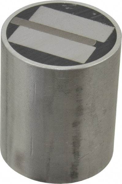 Mag-Mate - 3/8-16 Thread, 2" Diam, 2-7/16" High, 172 Lb Average Pull Force, Neodymium Rare Earth Pot Magnet - 5/16" Tapped Hole Depth, Aluminum Insulated - Strong Tooling