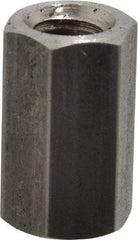 Made in USA - 5/16-24 UNF, 7/8" OAL Stainless Steel Standard Coupling Nut - 1/2" Width Across Flats - Strong Tooling