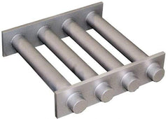 Mag-Mate - 8 Inch Long Square Grate Separator - Rare Earth Magnet, Diverter, 4 Tubes - Strong Tooling