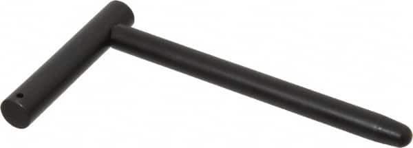 Gibraltar - 1/2" Pin Diam x 6" Pin Length, Steel L Alignment Pin - 5/8" Handle Diam x 3-1/2" Handle Length - Strong Tooling