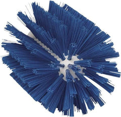 Vikan - 4" Diam Polyester Tube Brush - 6-1/2" OAL, 5-1/4" Head Length, Polypropylene Handle - Strong Tooling