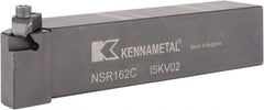 Kennametal - External Thread, Right Hand Cut, 25.4mm Shank Width x 25.4mm Shank Height Indexable Threading Toolholder - 127mm OAL, N.2R Insert Compatibility, NS Toolholder, Series Top Notch - Strong Tooling