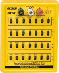 Extech - 1 to 110 k Ohm, Earth Ground Resistance Tester - No Batteries Required, 1 to 110 Resolution - Strong Tooling