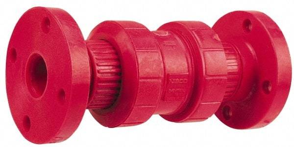 NIBCO - 1/2" PVDF Check Valve - Flanged, 1,360 WOG - Strong Tooling