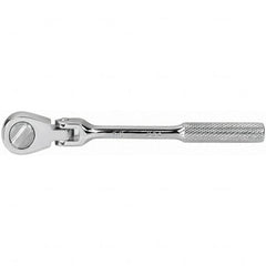 SK - Pear Head - Chrome Finish, 6.3" OAL, 60 Gear Teeth - Strong Tooling