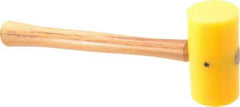 Garland - 1-1/4 Lb Head Plastic Mallet - 14" OAL, 14" Long Wood Handle - Strong Tooling