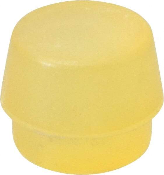 Garland - 1-1/4" Face Diam, Grade Soft, Natural Soft Face Hammer Tip - Urethane - Strong Tooling