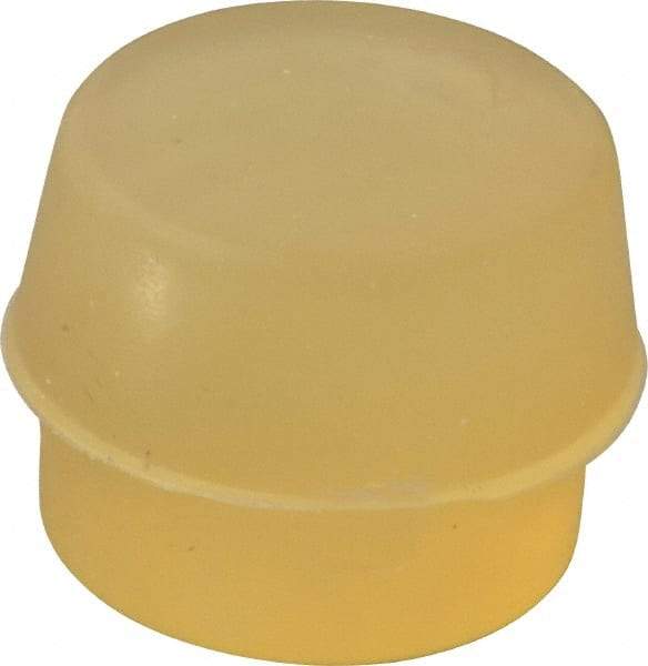 Garland - 1-1/2" Face Diam, Grade Soft, Natural Soft Face Hammer Tip - Urethane - Strong Tooling